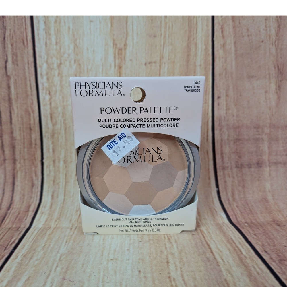 Physicians‎ Formula Powder Palette Multi Colored Pressed Powder Translucent 1640